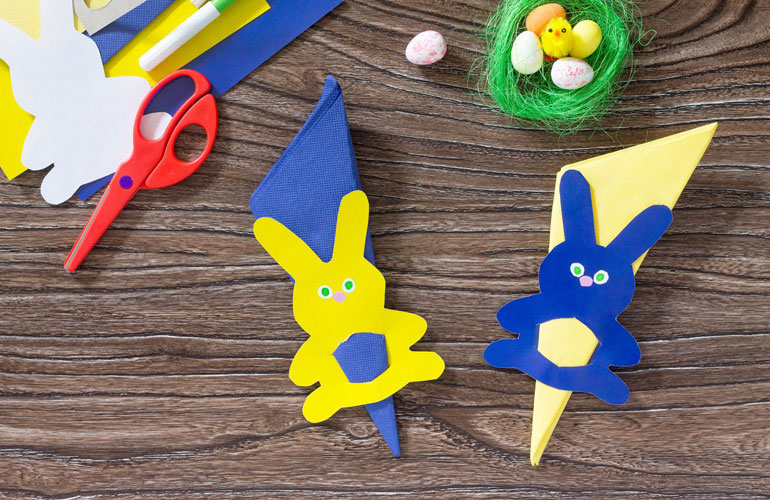 Bunny napkin holders