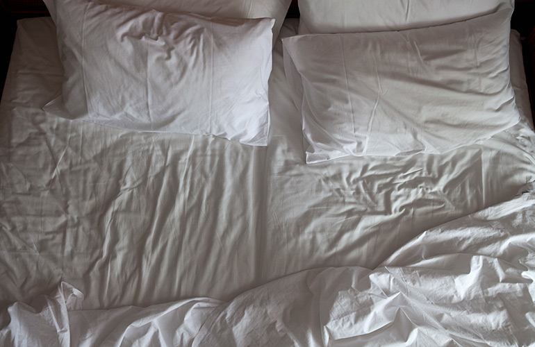 Wash your pillows regularly