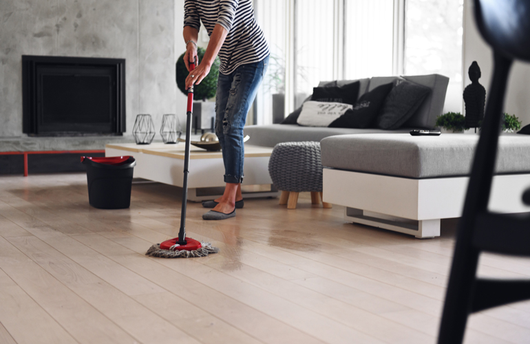 Mop the floor