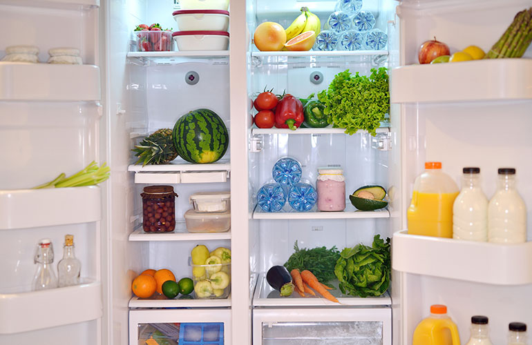 The organised fridge