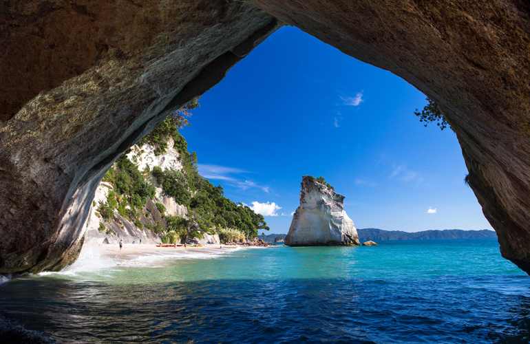 Cathedral Cove Sea Cave – Coromandel, New Zealand