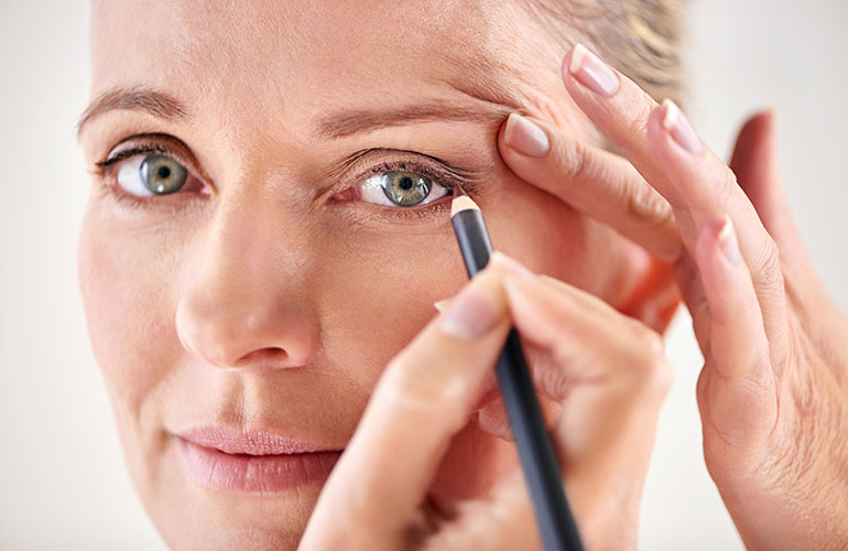 Here’s a trick to make you look fresh and awake: