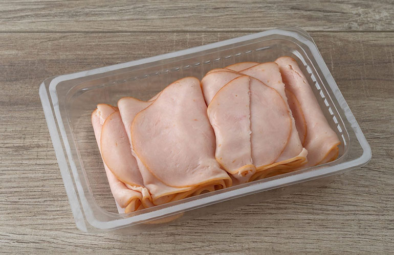 They pack deli meat away from the raw meat