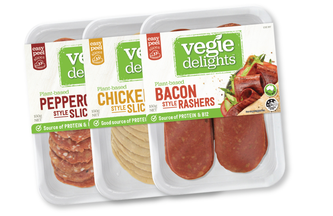 Vegetarian/vegan food: Vegie Delights