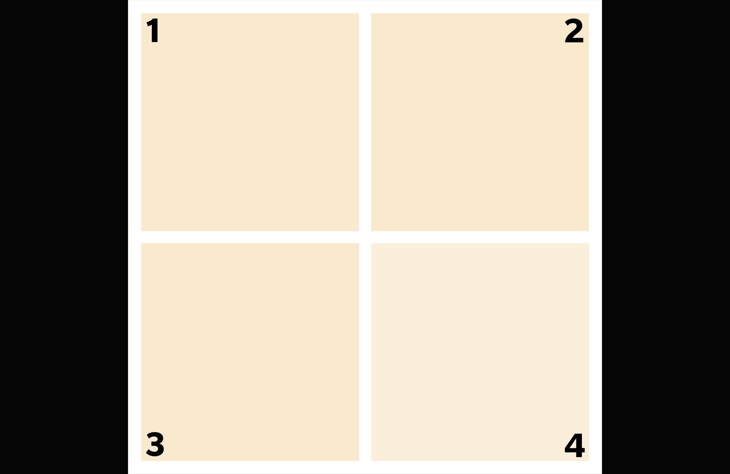 Which shade of beige is different?
