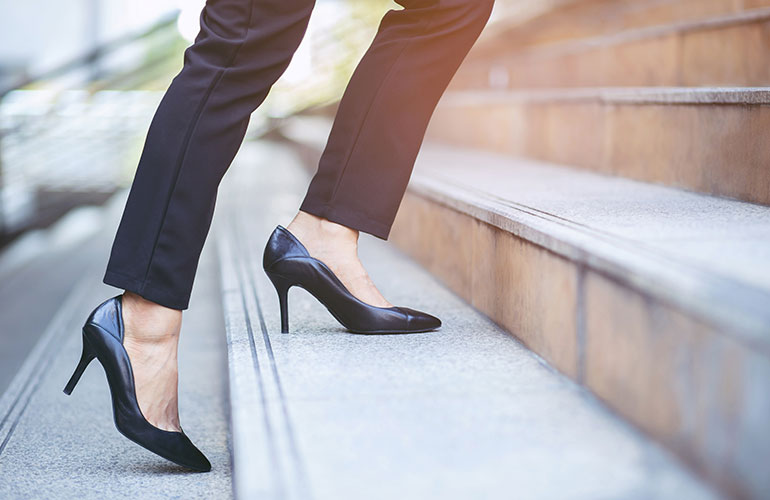 Your heels aren’t high enough