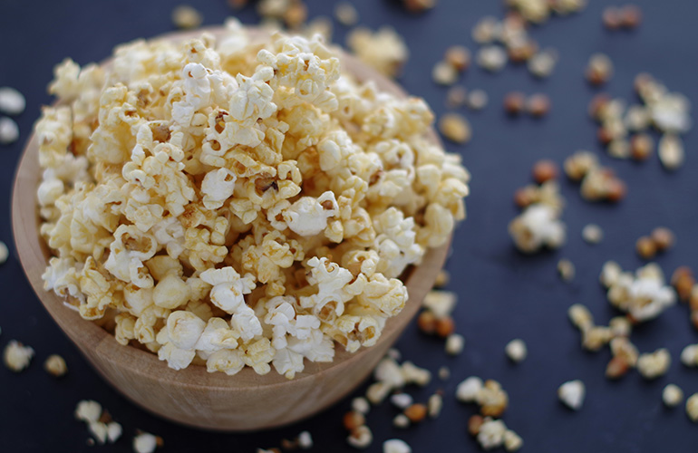 Popcorn could be the perfect healthy snack