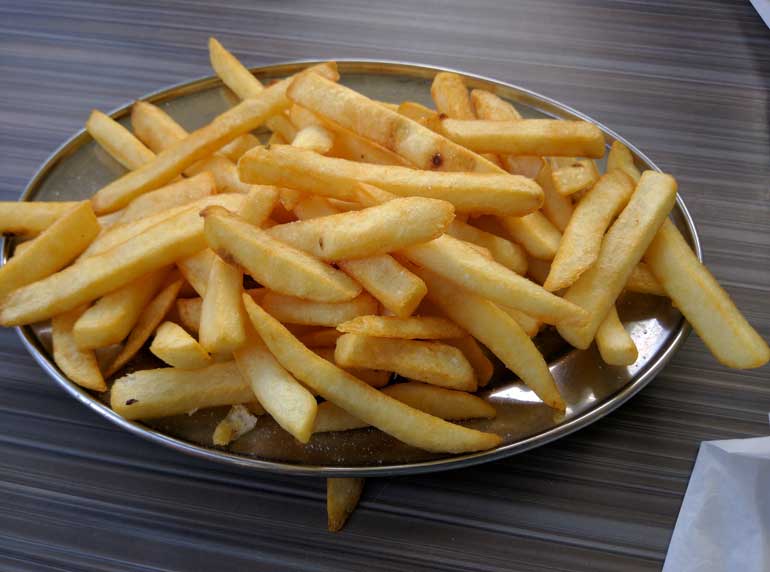 Potatoes (chips, French fries)