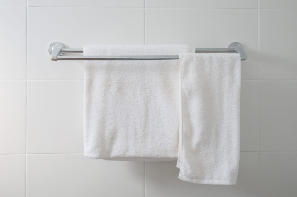 Towels and washcloths