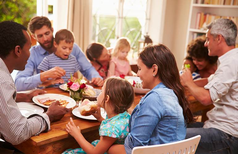 Surround yourself with loved ones