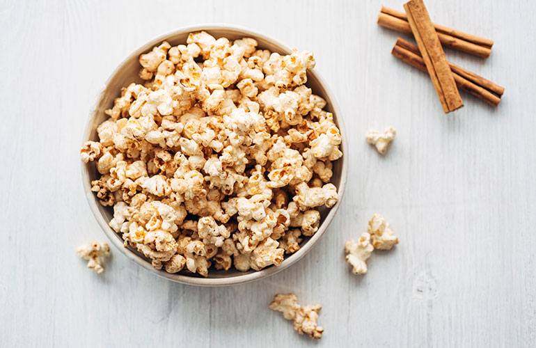 There are endless options for popcorn toppings