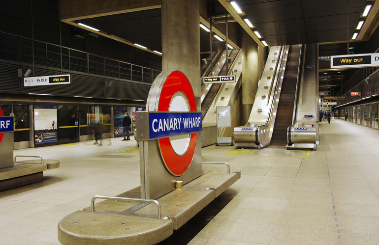 Canary Wharf Station, London