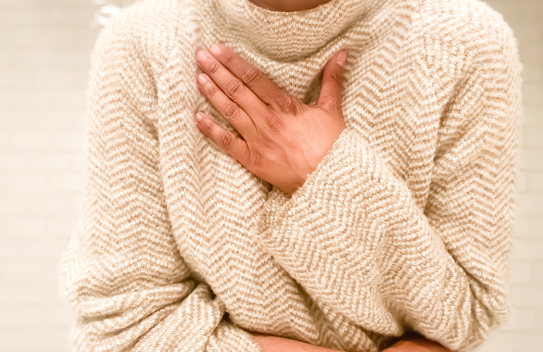 Signs of heart trouble: You have heart palpitations