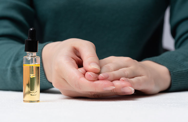 Treat cuticles gently