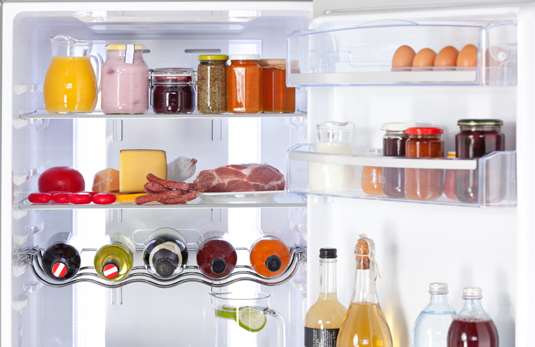 Refrigerator meat drawer