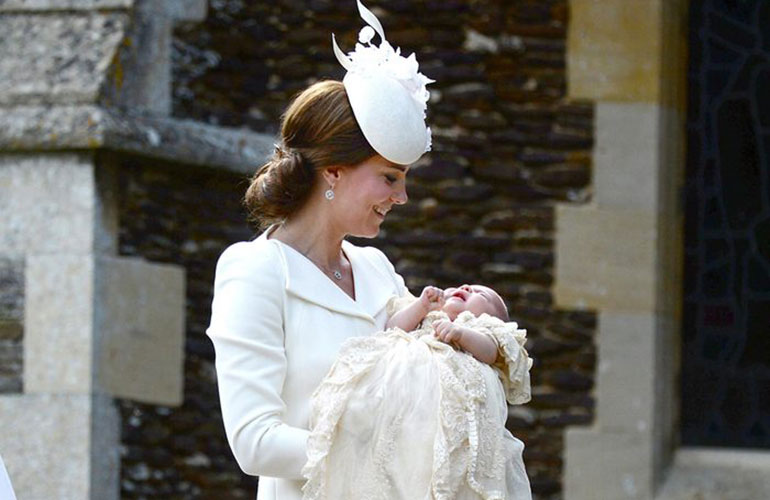 Get baptised in a historic gown