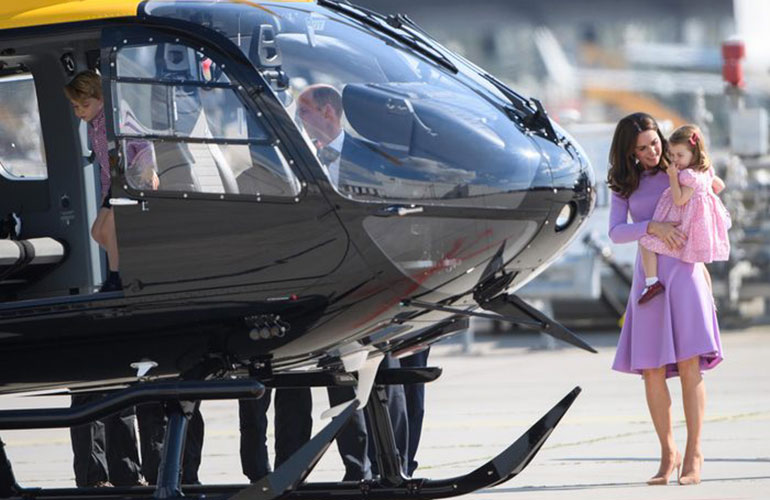 Don’t travel with another direct heir