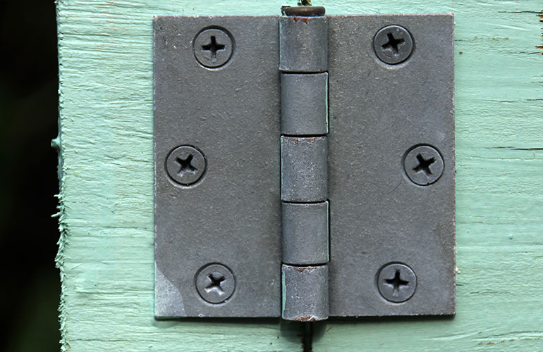 Fix a squeaky door