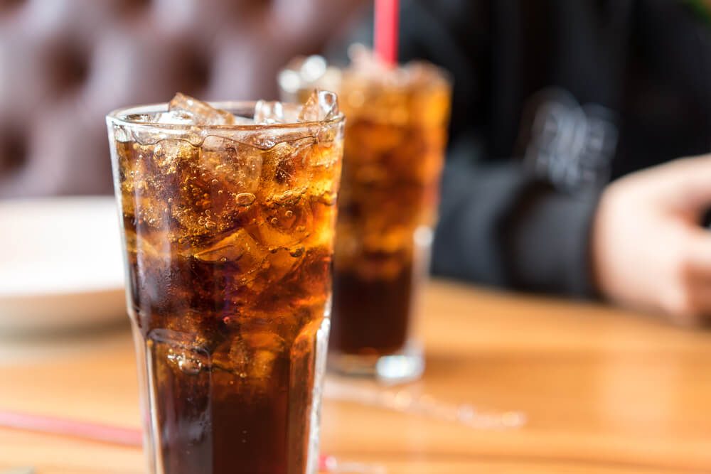 Sugary soft drinks