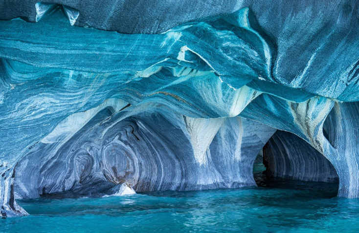 Marble Chapels, Patagonia