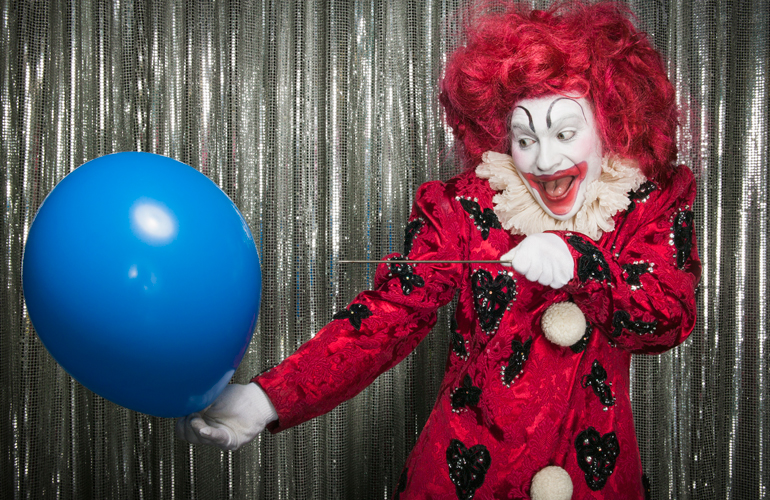 Just clowning around