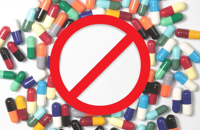 You shouldn’t take antibiotics because they mess with your birth control