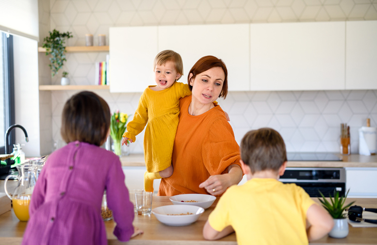 You eat breakfast closer to brunch time