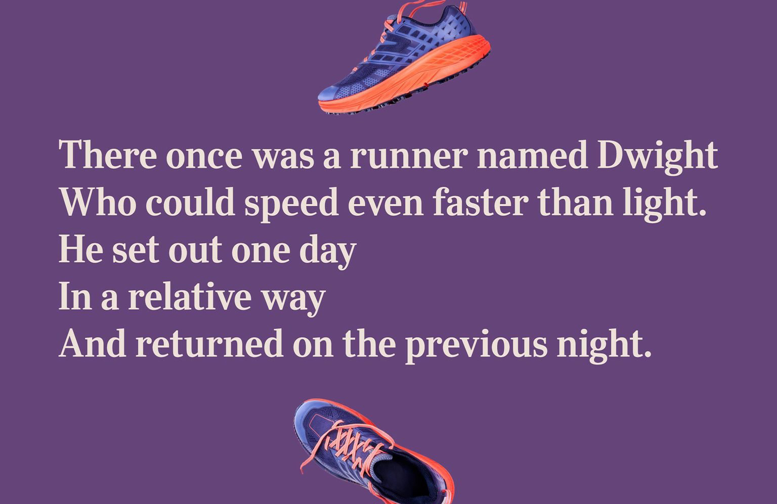 Runner named Dwight