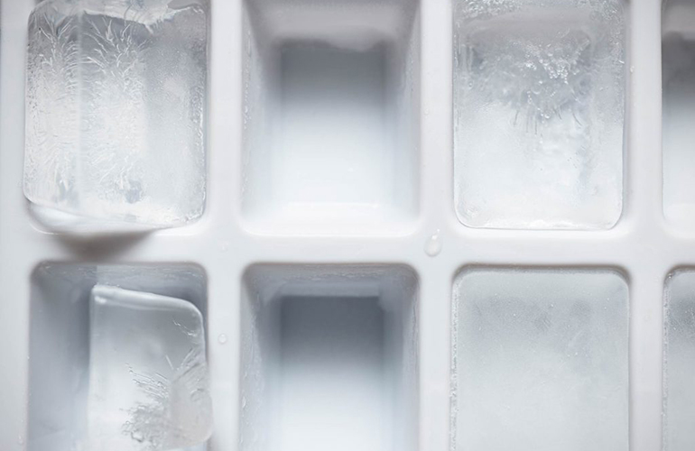 Smelly ice cubes