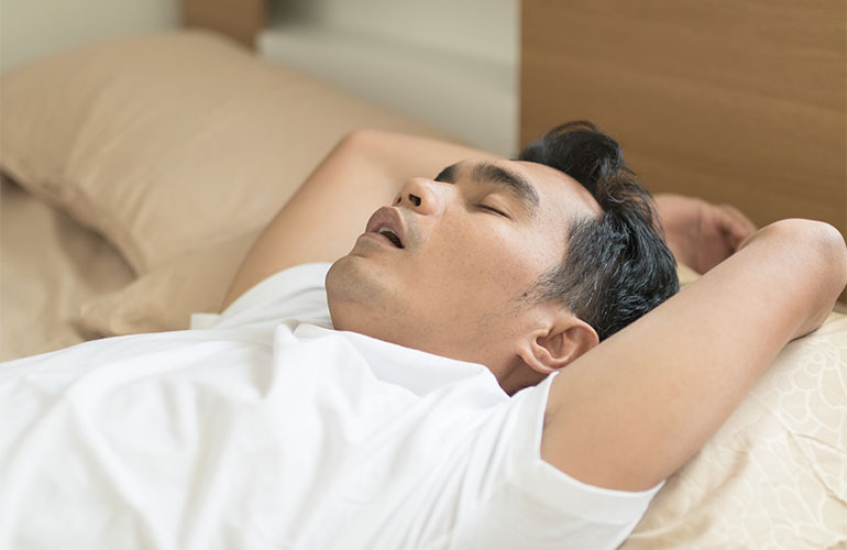 You snore