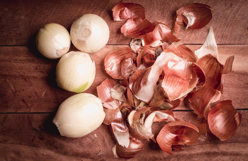 Onion skins