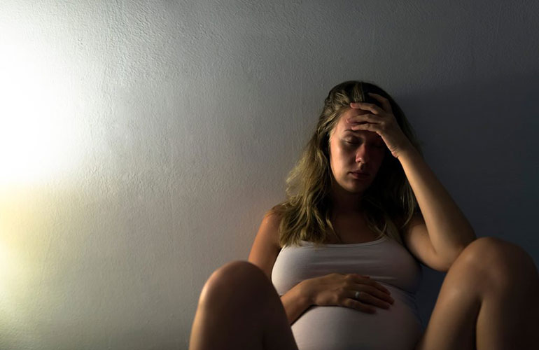 Pregnancy insomnia