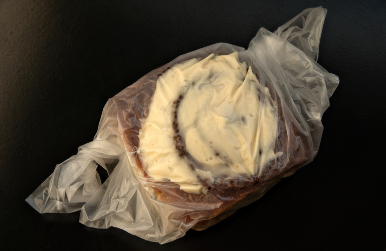 Pastries with creamy filling