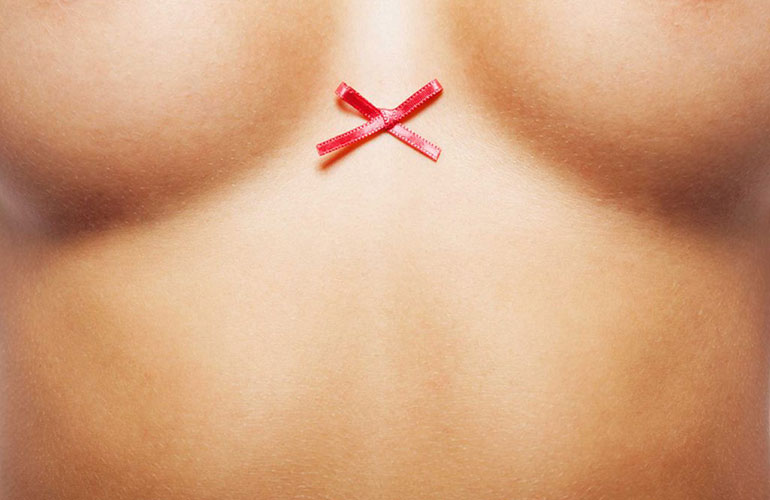 Change in skin texture