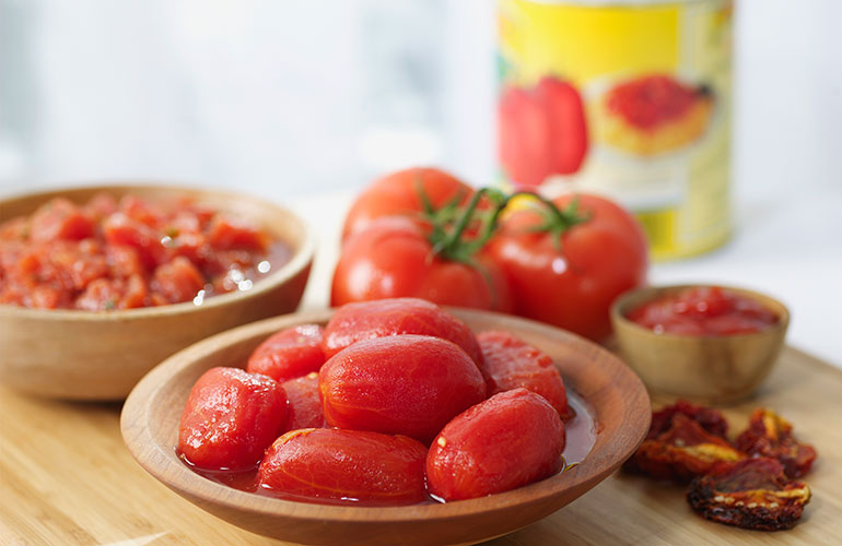 Tinned tomatoes