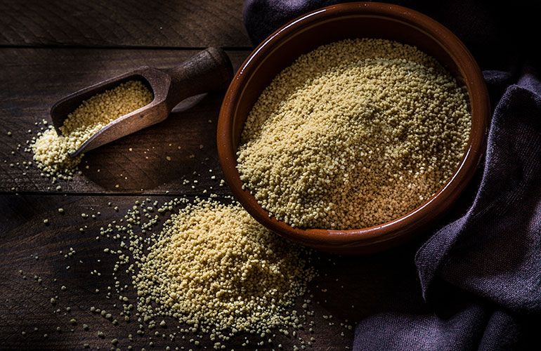 Whole wheat couscous