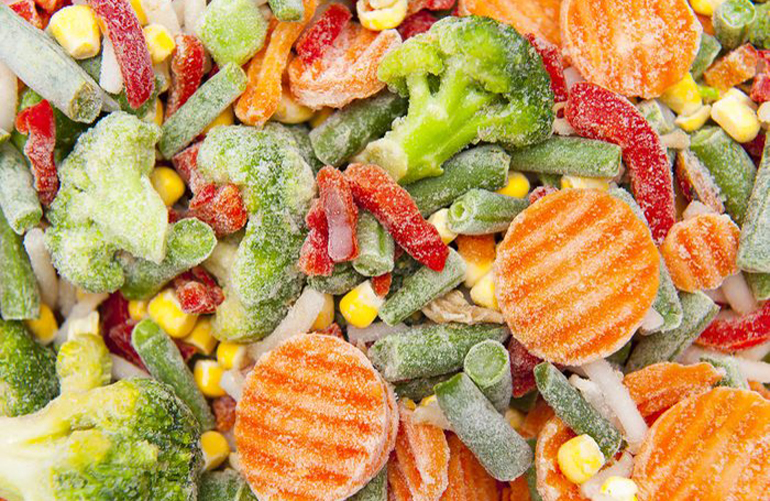 Use frozen vegetables