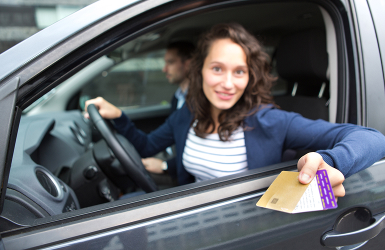 Splitting the bill between car passengers