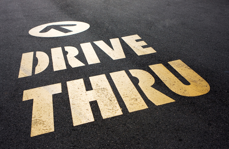 Drive-through no-nos