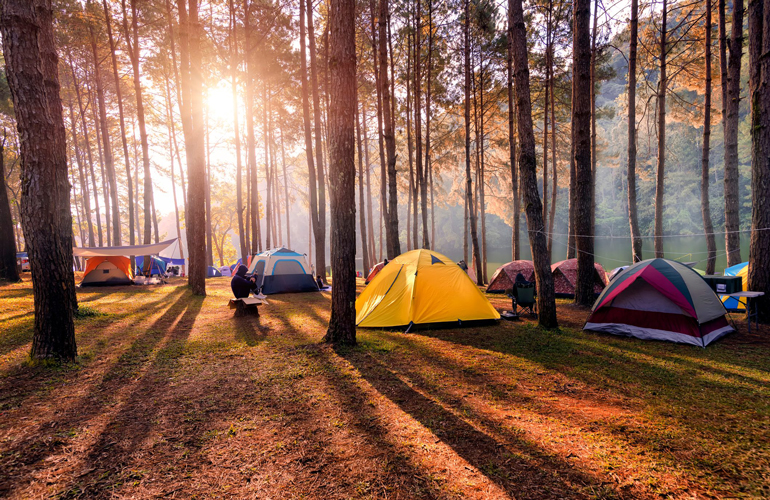Not knowing camping etiquette