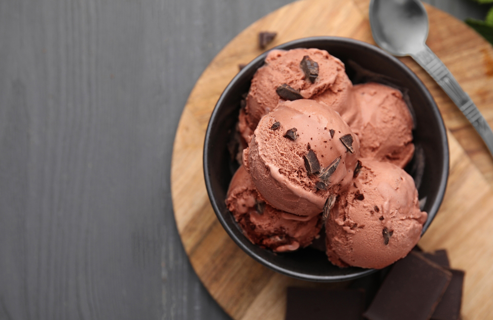 You had ice cream before bed