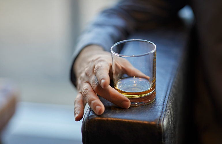 Your body views alcohol as a toxin