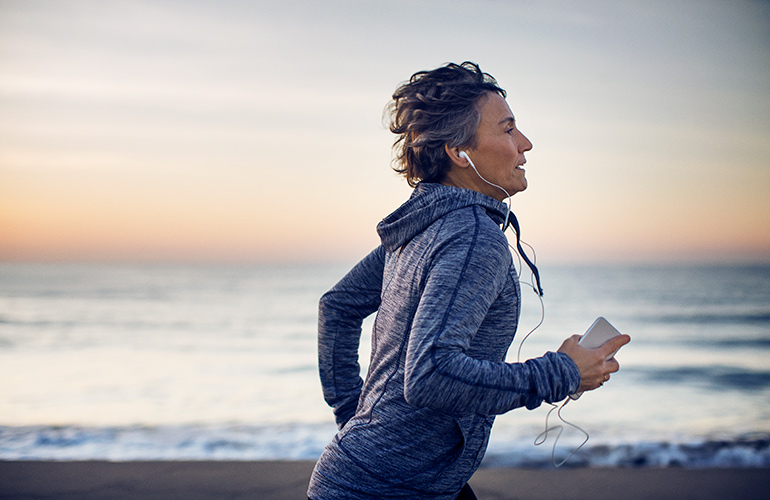 You went for a morning run