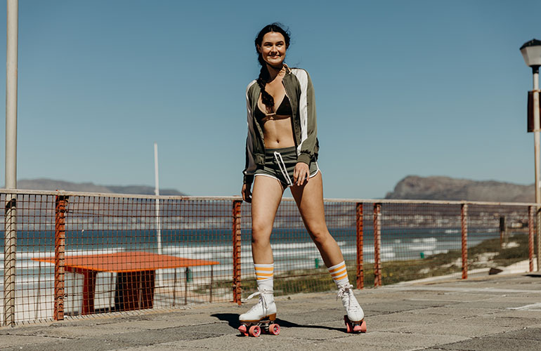 Roller skating