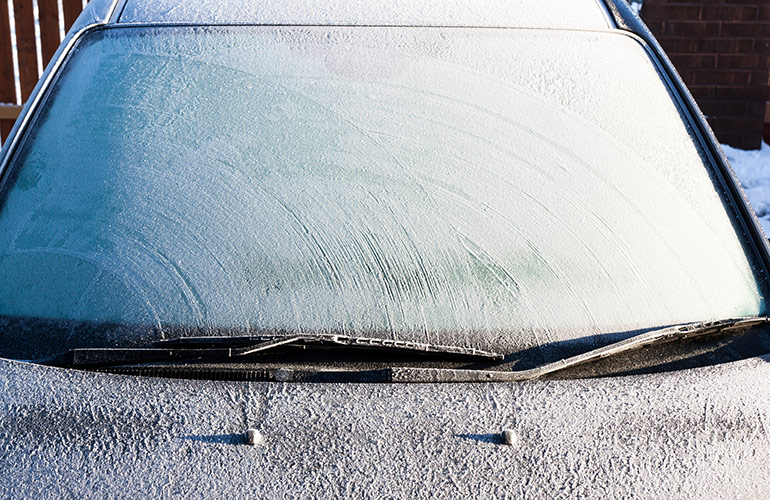 Keep frost off your windows