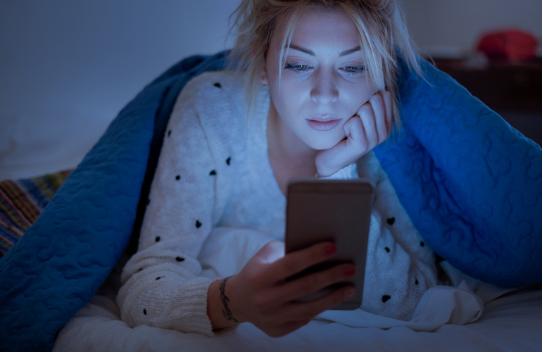Shopping in bed when you should be asleep