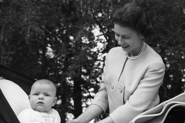 The Queen chose to breastfeed