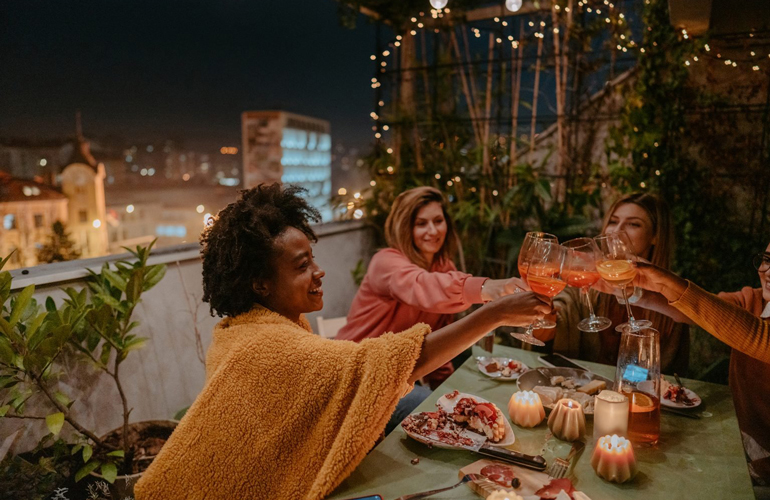 Have a girls’ or guys’ night in