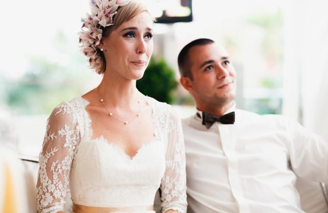 I still cry at weddings