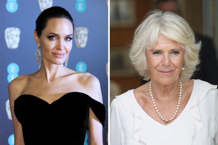 Angelina Jolie and Duchess Camilla